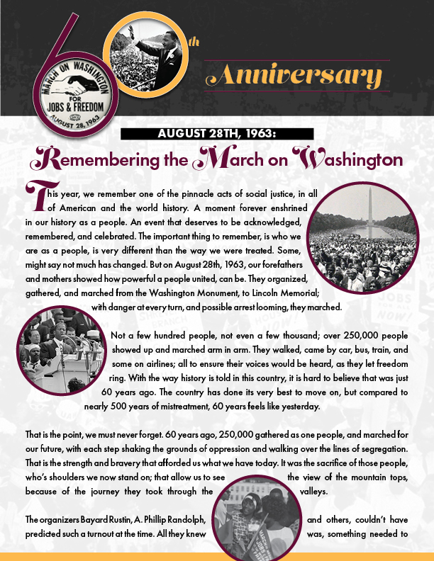 60th Anniversary | March On Washington for Jobs & Freedom