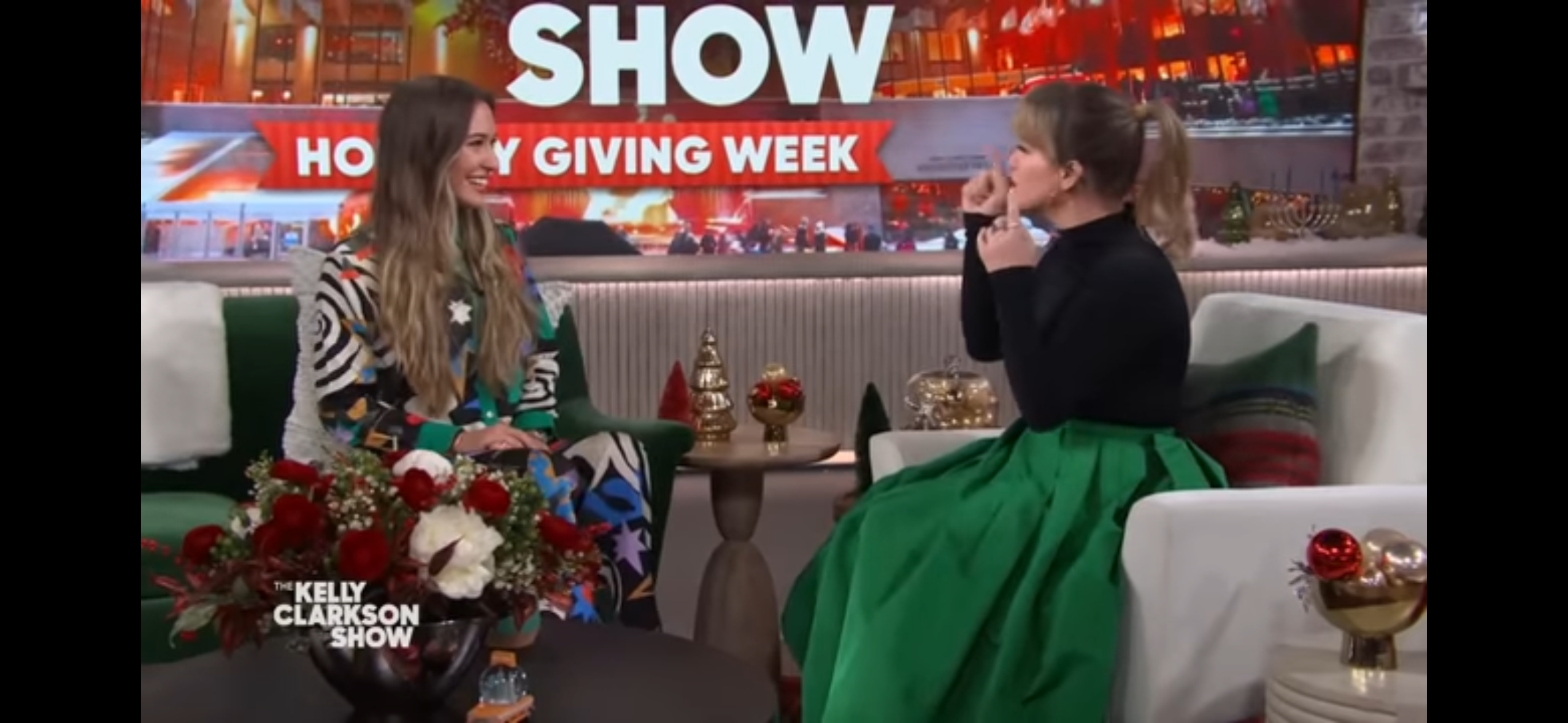 Lauren Daigle on the Kelly Clarkson Show December 2023