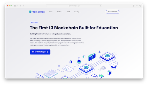 Web3 protocol OpenCampus.xyz aims to build the future of education