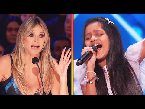 AGT: Heidi Klum SLAMS Golden Buzzer for IMPRESSIVE 9-Year-Old’s Tina Turner Cover