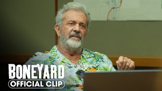 Boneyard (2024) Official Clip ‘Serial Killers For A Minute’ –  Mel Gibson, Curtis "50 Cent" Jackson