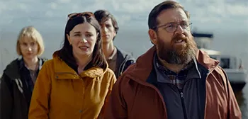 Nick Frost & Aisling Bea in ‘Get Away’ Island Horror Comedy Trailer