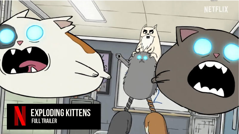 Watch the trailer for Exploding Kittens