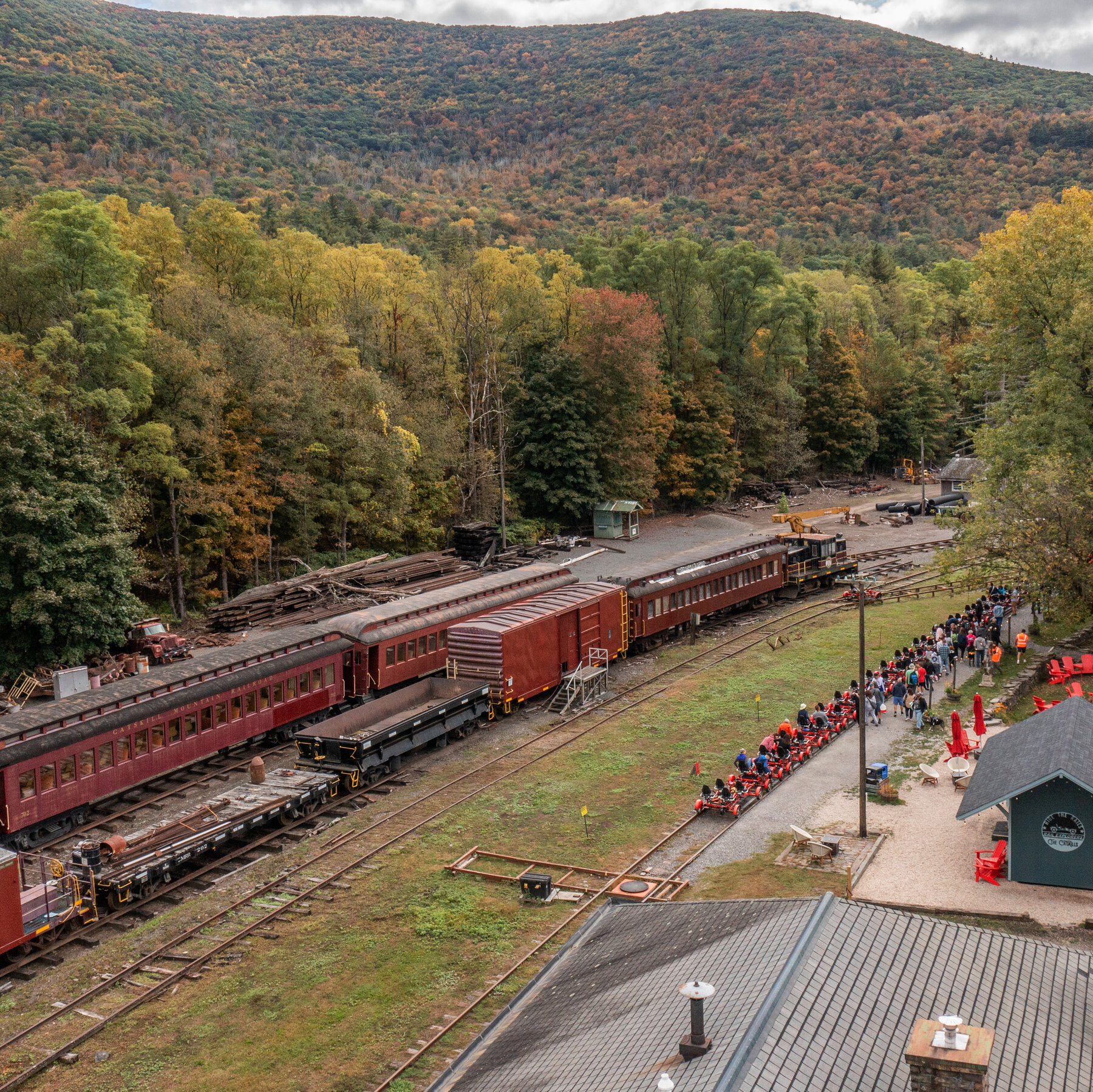 Rail Biking Lets You Ride the Rails Using Pedal Power