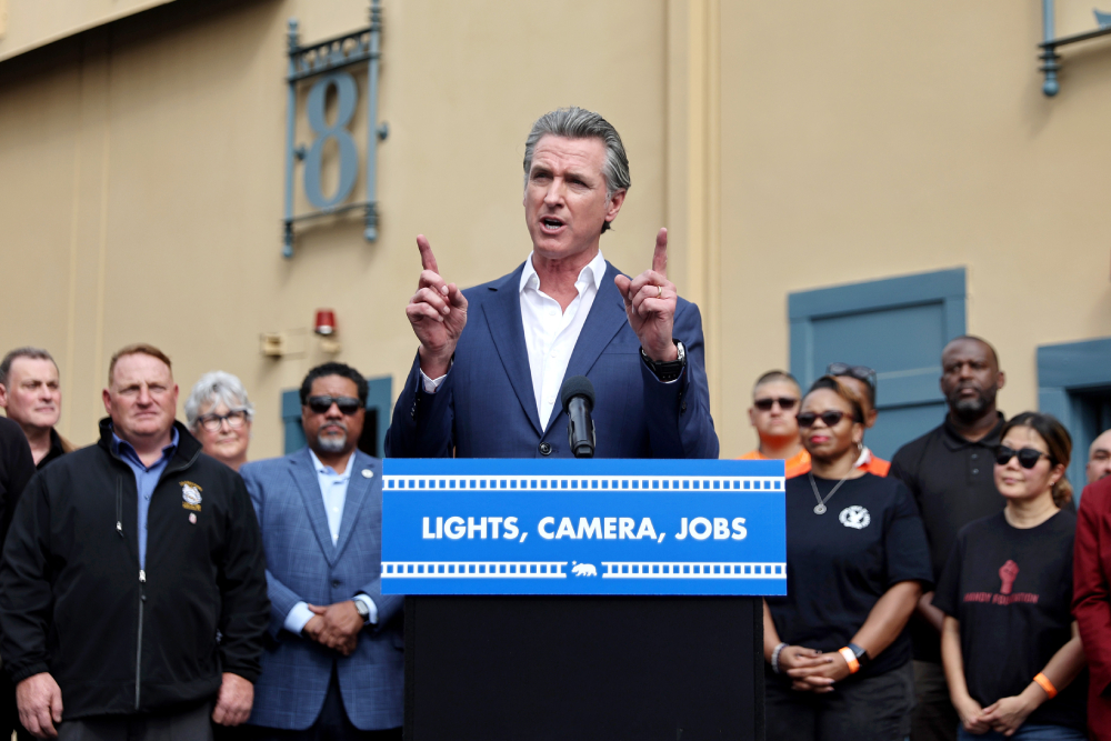 Gavin Newsom Unveils Plan to Boost State’s Film Incentive to 0 Million