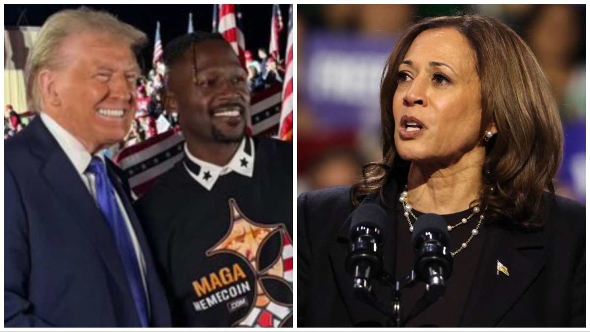 ‘More Demented Than Trump’: Former NFL Star Antonio Brown Sparks Outrage with Vile Kamala Harris Attacks as Bizarre Trump Rally Speech Steals the Show