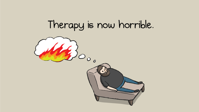 Therapy is now horrible