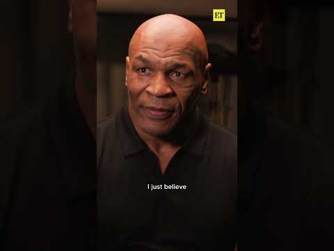 Mike Tyson and Jake Paul Trash Talk Each Other Ahead of Fight #miketyson #jakepaul #shorts