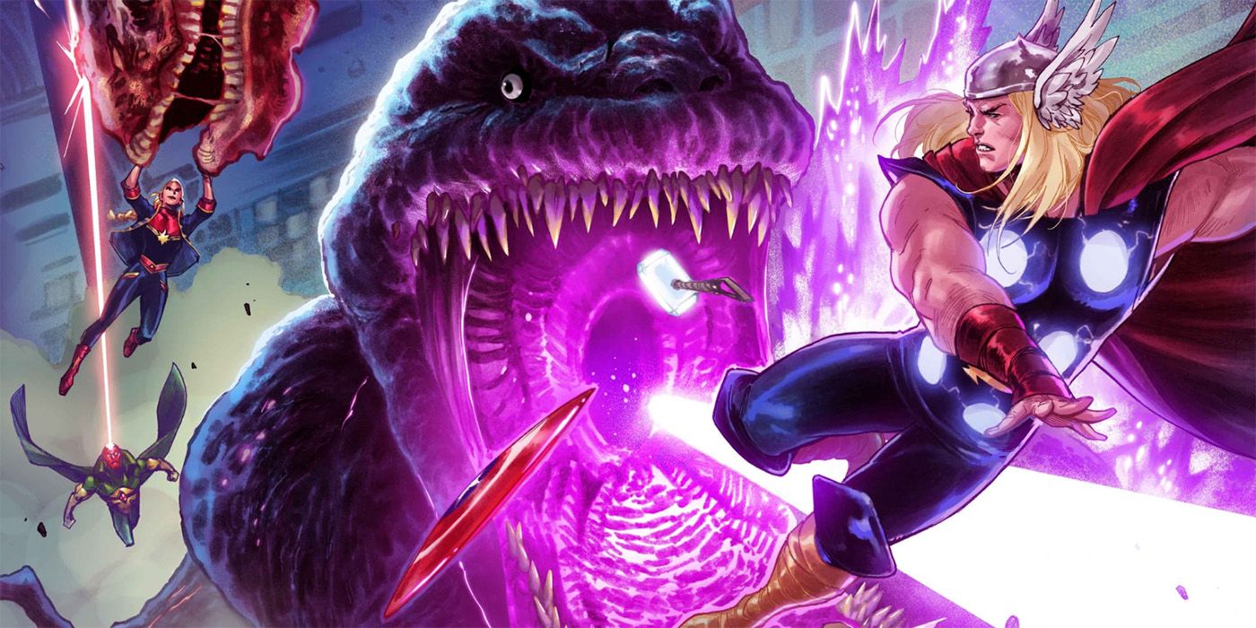 Godzilla Will Battle the Marvel Universe in Epic Crossover Comics Next Year