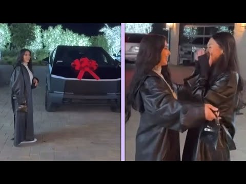 Kim Kardashian’s BFF IN SHOCK After Cybertruck Birthday Gift SURPRISE!