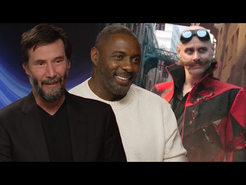 Keanu Reeves and Idris Elba Fanboy Over ‘Sonic’ Co-Star Jim Carrey (Exclusive)