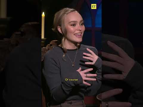 Lily-Rose Depp on Working With Movement Coach for ‘Nosferatu’ #lilyrosedepp #nosferatu #shorts