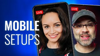 Live Stream Setup for Phones! iPhone AND Android with @DeeNimmin & Pelpina Trip!