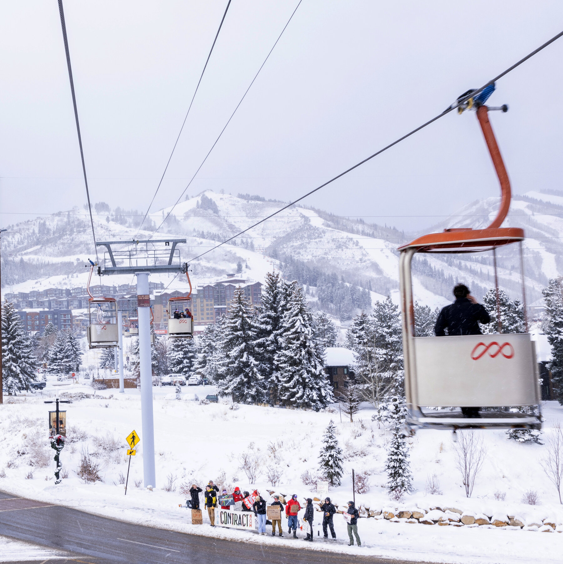 Park City Ski Patrol Strike Against Vail Resorts Continues