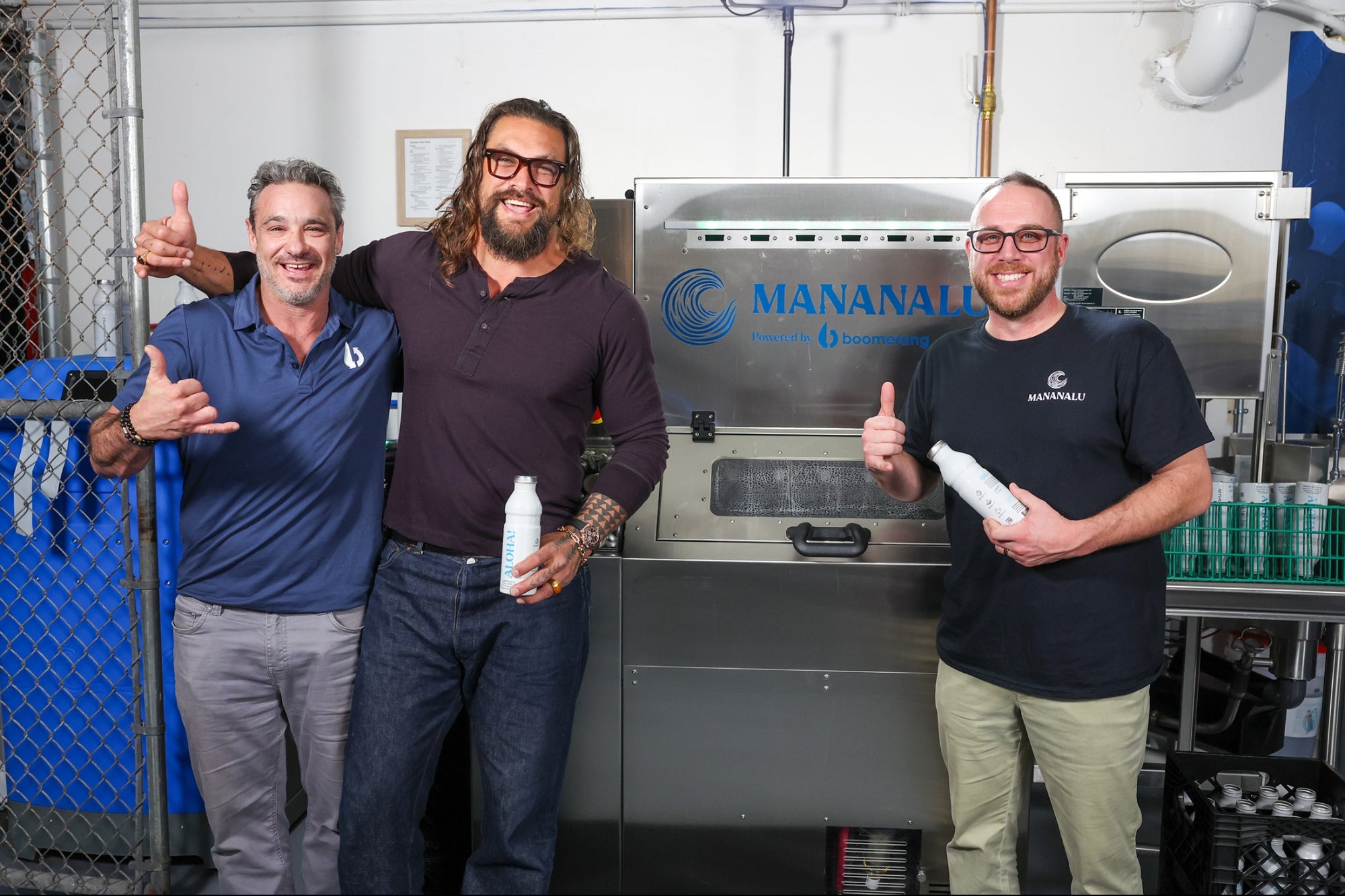 Jason Momoa is Still Playing Aquaman… Just Not On Screen — How the Movie Star is Making Waves Against Plastic Waste With Boomerang Water