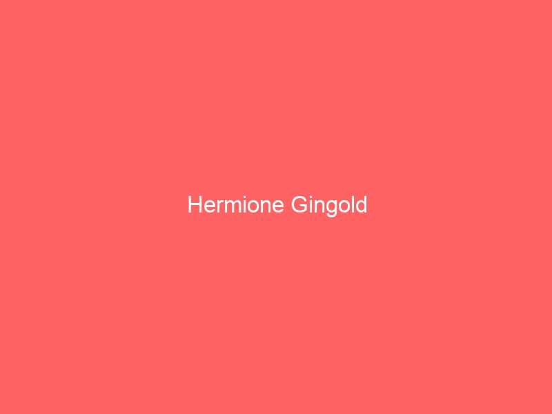 Hermione Gingold