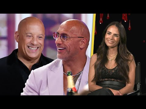 Jordana Brewster Gives Fast X: Part 2 Update After Viral Vin Diesel/The Rock Golden Globes Moment