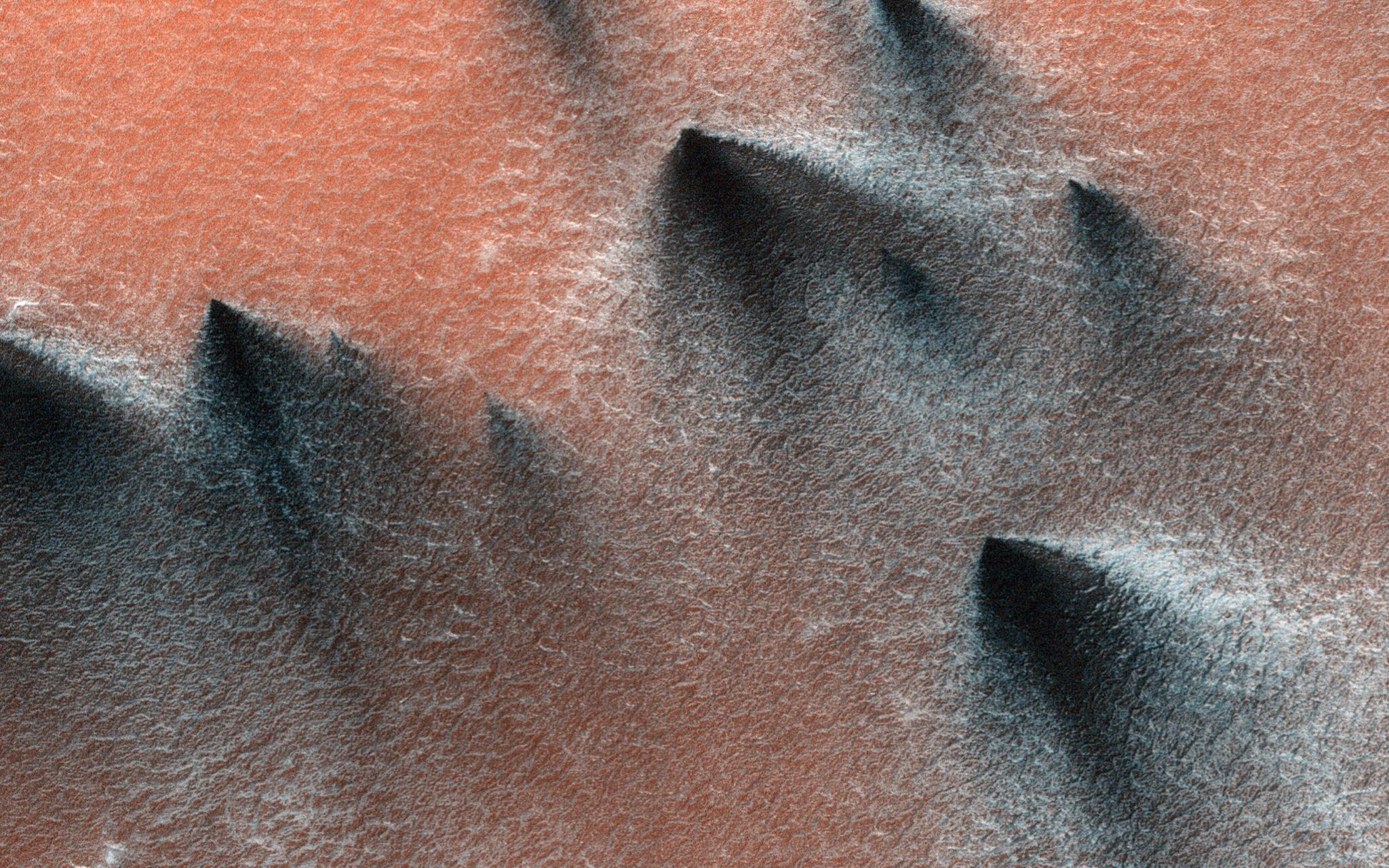 Geyser Season on Mars