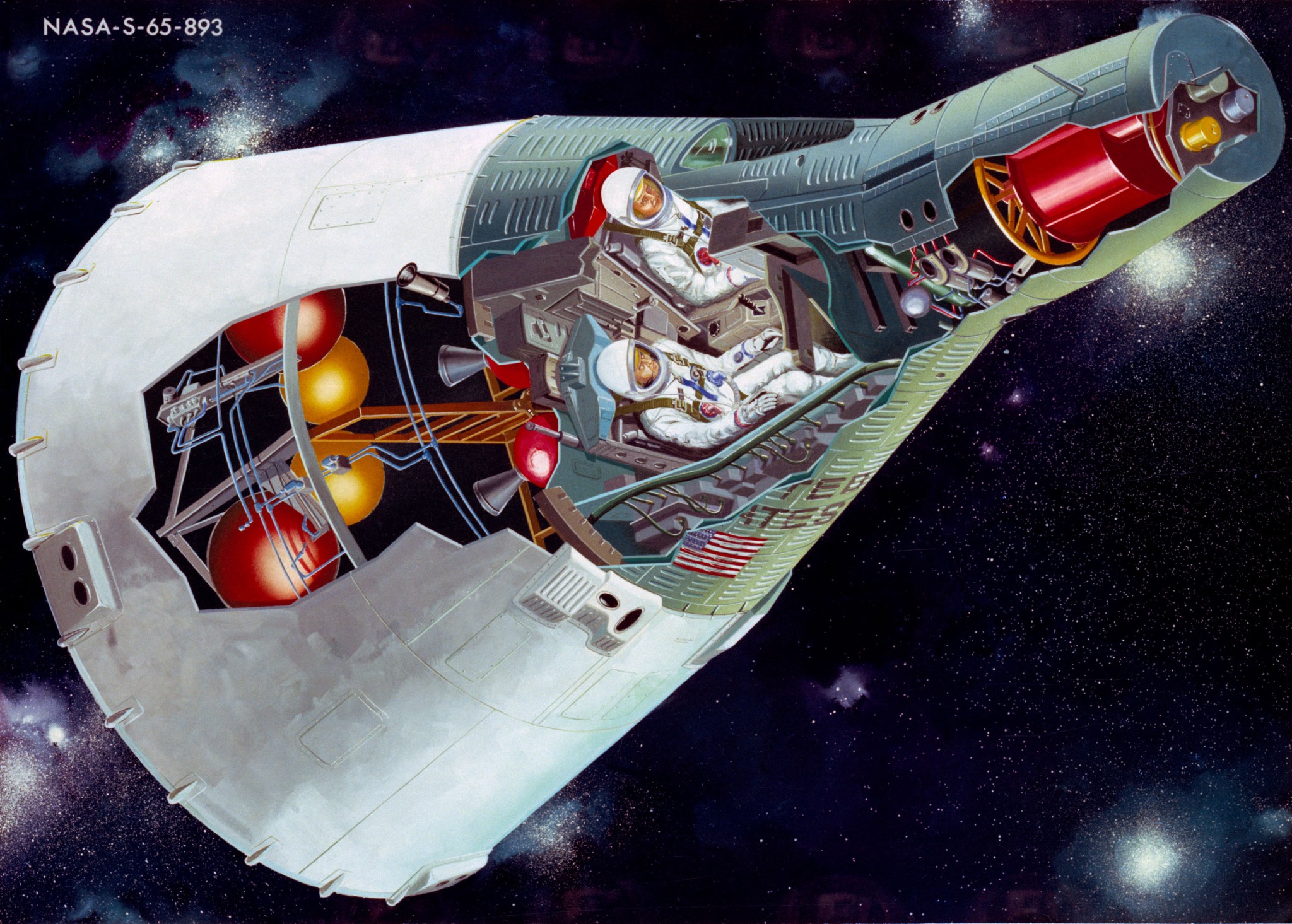 Artist’s Concept of Gemini Spacecraft