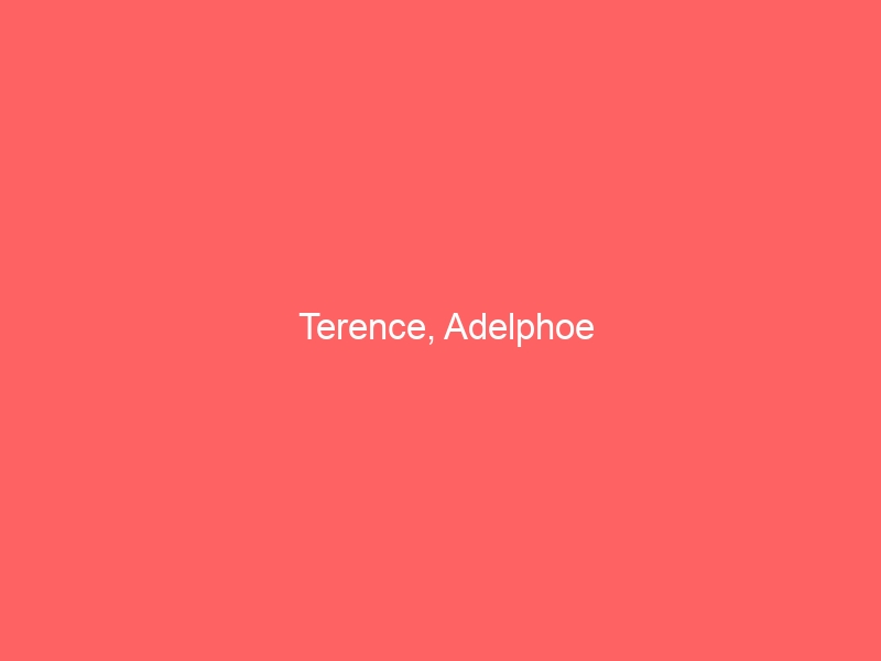 Terence, Adelphoe