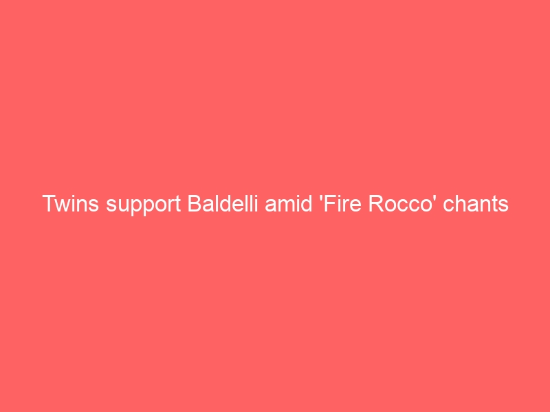 Twins support Baldelli amid ‘Fire Rocco’ chants