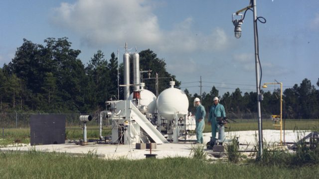 NASA Stennis Flashback: Learning About Rocket Engine Smoke for Safe Space Travel