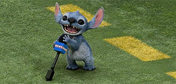 Stitch Goes Wild on the Field in Fun ‘Lilo & Stitch’ Live-Action Spot