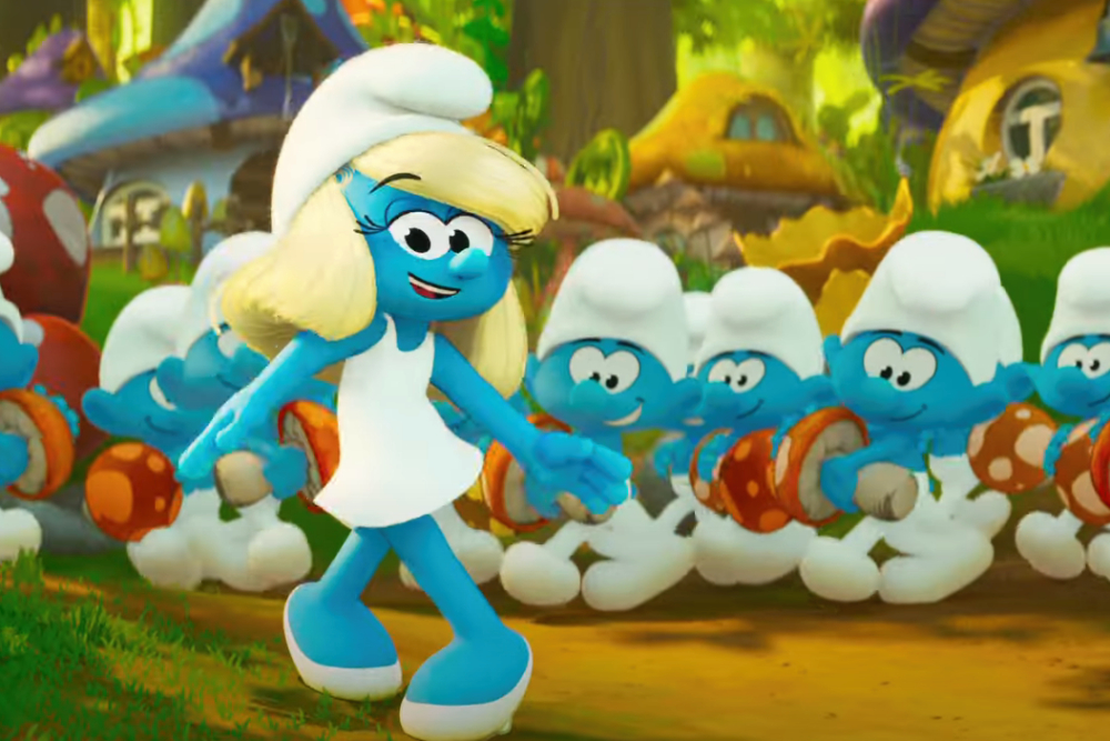 ‘Smurfs’ Trailer: Rihanna’s Smurfette Leads the Smurfs on a Mission Into the Real World