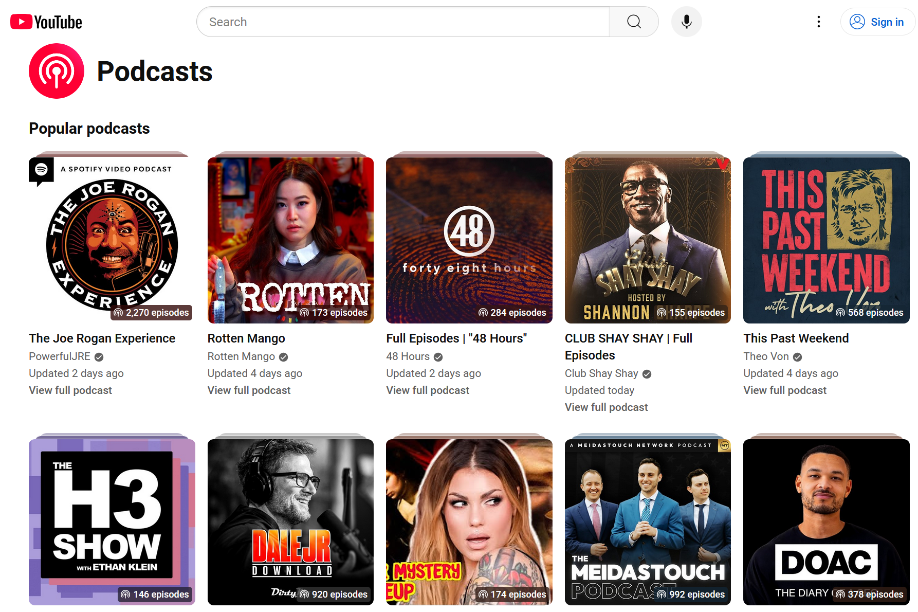 YouTube Says It Now Has More Than 1 Billion Monthly Viewers of Podcast Content