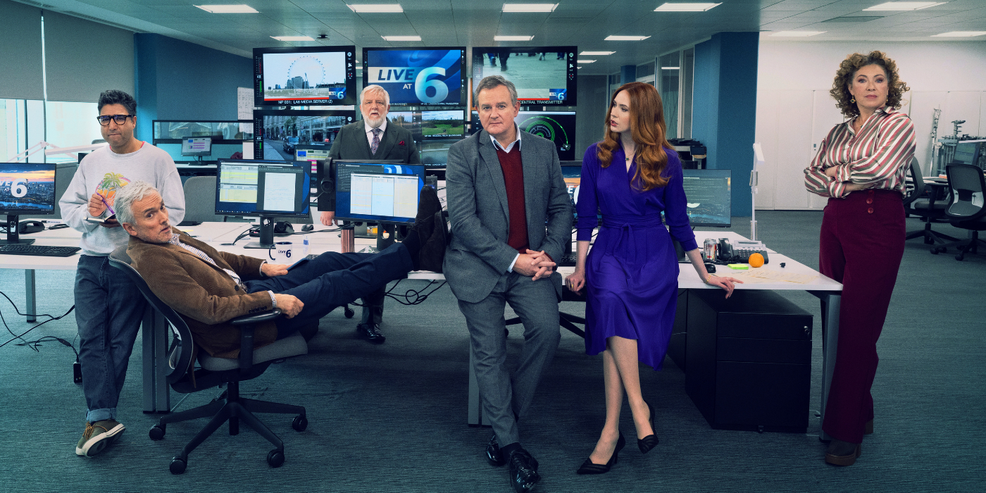 Hugh Bonneville and Karen Gillan’s Lives Implode Over a Tweet in New ‘Douglas Is Cancelled’ Trailer