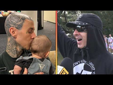 Travis Barker GUSHES Over ‘Coolest Little Boy’ Rocky (Exclusive)