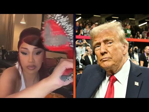 Cardi B Blames TRUMP for Ruined Shoes, Wants Deported Uncle Returned