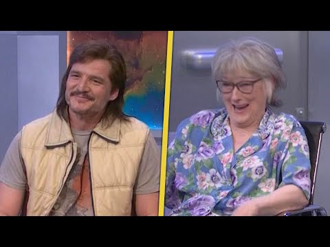 SNL 50: Meryl Streep and Pedro Pascal CRACK UP in Alien Abduction Sketch