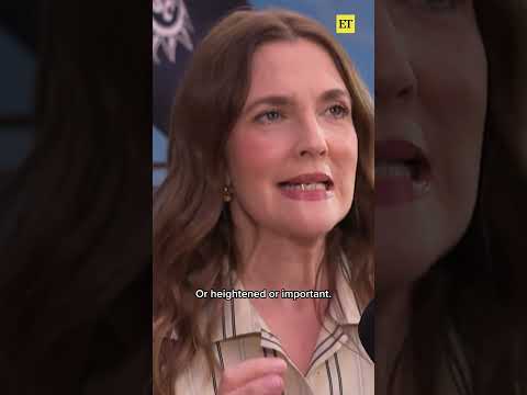 Drew Barrymore Reacts to Turning 50 #drewbarrymore #orlandobloom #shorts